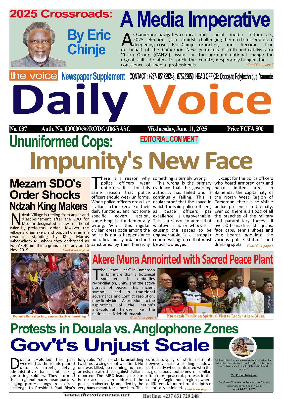 Impunity’s New Face